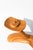 Mid-Century Modern Biomorphic Boomerang Wood Double Flame Candlestick, 1950s For Sale - Image 4 of 10