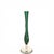 Val Saint-Lambert Signed Val Saint Lambert Emerald Green Cased Crystal Soliflore Vase, Belgium 9.5" For Sale - Image 4 of 11