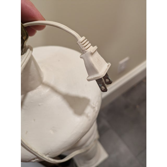 1980s John Dickinson Style Plaster Floor Lamps For Sale - Image 12 of 12