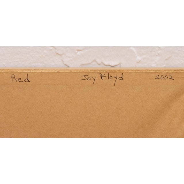 Joy Floyd "Red" Collage, 2002 For Sale - Image 11 of 12