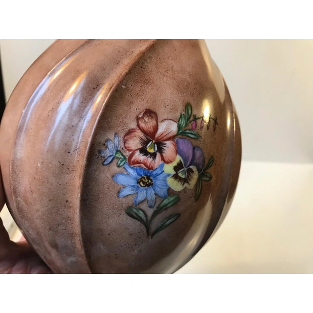 Danish Twisted Porcelain Vase from Lyngby Porcelæn, 1930s For Sale - Image 3 of 8