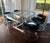 Offered up for sale are 4 immaculate Vittorio Introini by Sabot Italian modern dining chairs from 1970. They are in very...