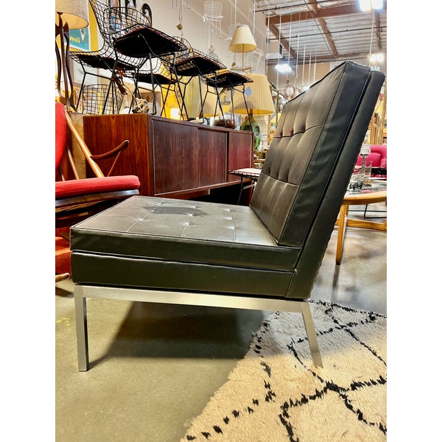 1960s Vintage Florence Knoll Living Room Model 65 Chrome Original