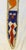 Vintage African Yoruba Diviner Hand Beaded Sash With Snake and Lizard Motifs/ Wall Hanging For Sale - Image 4 of 12