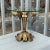 S. Salvadori Firenze Mid-Century Modern Gilt Regency Metal Italy Table Glass Top For Sale - Image 9 of 18