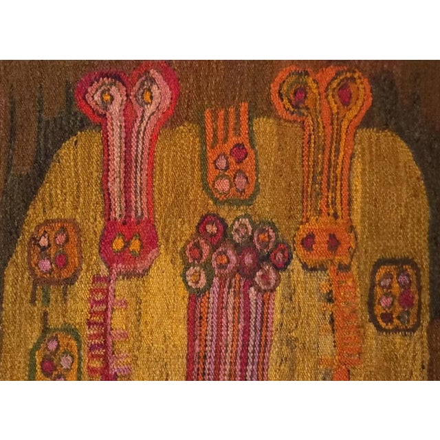Tapestry by E. Keszycka, 1970s For Sale - Image 4 of 6