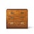 Wood Henredon Scene One Mid Century Oak and Brass Campaign Dresser Chests of Drawers - Pair For Sale - Image 7 of 12
