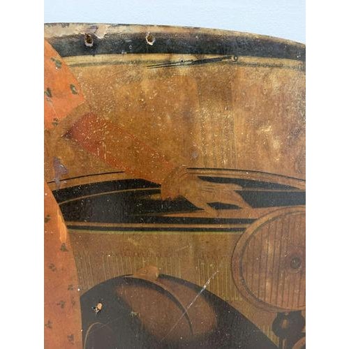 Vintage Triumph Gloria Car Advertising Board, 1930s For Sale - Image 9 of 18