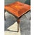 Vintage Dark Bamboo Parquetry Square Game Table For Sale - Image 10 of 12