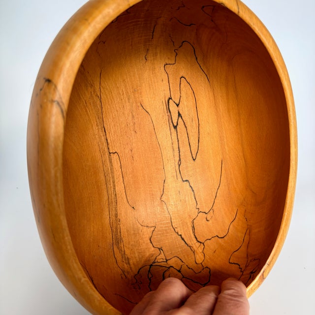 Bowl in Rotted Beech by Gösta Israelsson, 1960s For Sale - Image 6 of 10