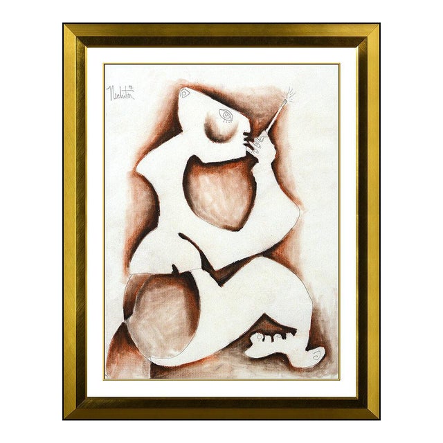 1990s Painting The Artist, Alexandra Nechita For Sale