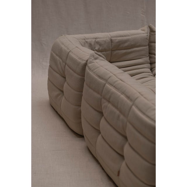Togo Sofa Set by Michel Ducaroy for Ligne Roset, 1973, Set of 3 For Sale - Image 10 of 18