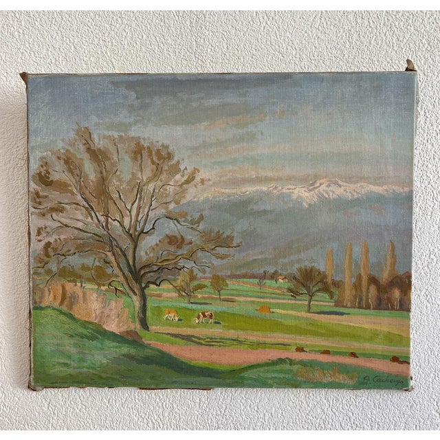 Armand Cacheux, born in Geneva in 1868 and died in 1965 in Bernex, is a Swiss engraver and painter. He is the grandfather...