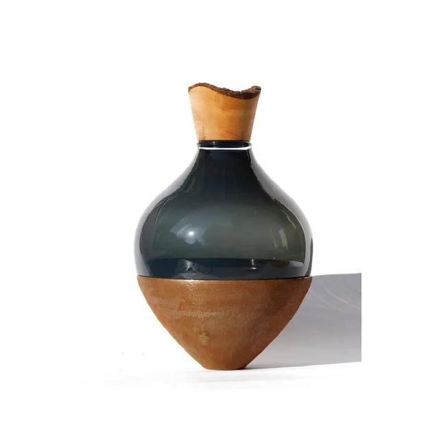 Black India Vase II by Pia Wüstenberg For Sale - Image 6 of 11