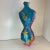 1980s 1980s Abstract Post Modern Female Torso Sculptural Painting After Peter Keil For Sale - Image 5 of 11