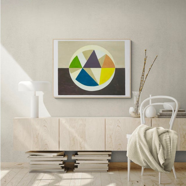 Contemporary Mixed Media Prism of Colors For Sale - Image 3 of 5