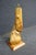 Mid century modern table lamp crafted from a sculptural piece of natural driftwood, mounted on a solid wood base. The form...