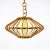 Light Yellow Vintage Bamboo Pendant, 1970s For Sale - Image 8 of 8