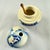 Blue 1930s Amora Mustard World Globe French Cafe Pot & Spoon For Sale - Image 8 of 15