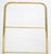 Pair of 89" Tall Brass Custom Decorative Textile Fabric Towel Racks Displays For Sale - Image 9 of 11