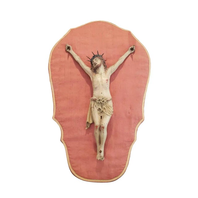 18th Century Spanish Baroque Church Altarpiece Carving For Sale - Image 11 of 11