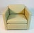 American Charles Pfister for Knoll Cream Leather Lounge Chair, Labeled, American 1980's For Sale - Image 3 of 17