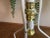 Metal Metal Planter in White and Gold, 1980s For Sale - Image 7 of 8