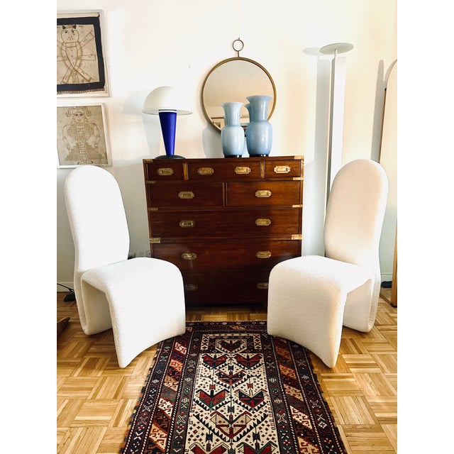 Brass 19th Century Mahogany Campaign "Chest on Chest" - Eight Drawers - Brass Hardware For Sale - Image 8 of 8