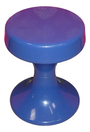 Vintage Bathroom Stool by Emsa Blau, 1970s