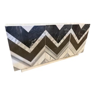 Bernhardt Meridian Stone Front Credenza For Sale