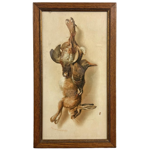 19th Century Set of Four 19th Century English Framed Hunt Trophy Lithographs For Sale - Image 5 of 18