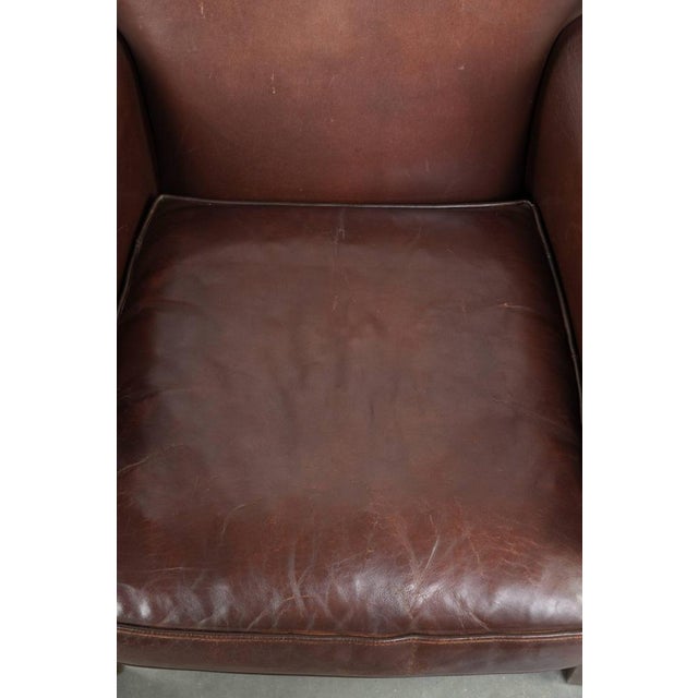 Club Chair in Sheepskin Leather For Sale - Image 6 of 18