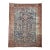 19th Century Hand-Knotted Persian Heriz Serapi Rug, Tree of Life, Blue , For Sale
