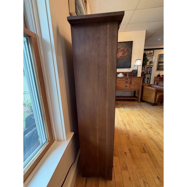 2000 - 2009 Double Door Stickley Bookcase For Sale - Image 5 of 11