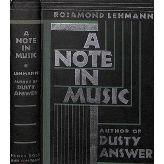 "A Note in Music" 1930 Lehmann, Rosamond For Sale