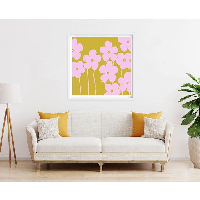 “Fabulous Flowers” by Liz Roache (Pink and Green) Liz created this piece to show the power of two colors. The design is...