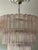 Large Pink Murano Glass Chandelier For Sale - Image 5 of 9