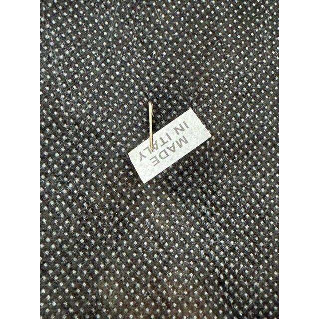 Black Mid 20th Century Italian Dining Chairs by Ims SRL - Maple Wood & Black Upholstery - Set of 6 For Sale - Image 8 of 10