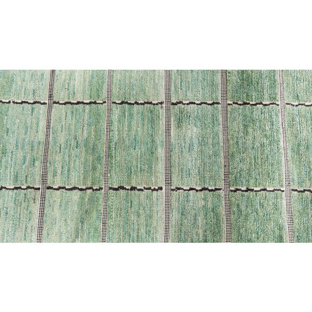 Modern Swedish Pile Runner Fragment by Doris Leslie Blau For Sale - Image 4 of 7