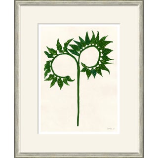 Fern Frond Framed Art Print by Susan Hable For Sale