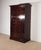 Wood Thomas Pheasant for Baker Furniture Massive Flame Mahogany Empire Linen Press For Sale - Image 7 of 15