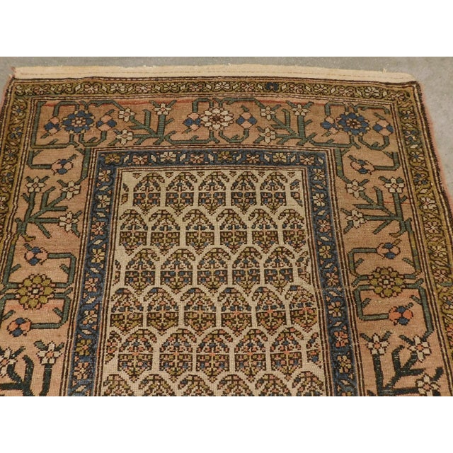 Vintage Persian Malayer Rug For Sale - Image 4 of 12
