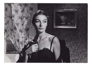 Herbert List, Film Still with Anouk Aimée, 1961, Vintage Print