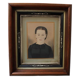 Embellished Photo of Young Girl For Sale