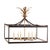 This exquisite box-like lantern was designed for lower ceiling heights and smaller spaces. The unique lantern style boasts...