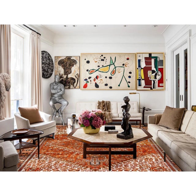 This is a genuine hand knotted oriental rug. It is not hand tufted or machine made rug. Our entire inventory is made of...