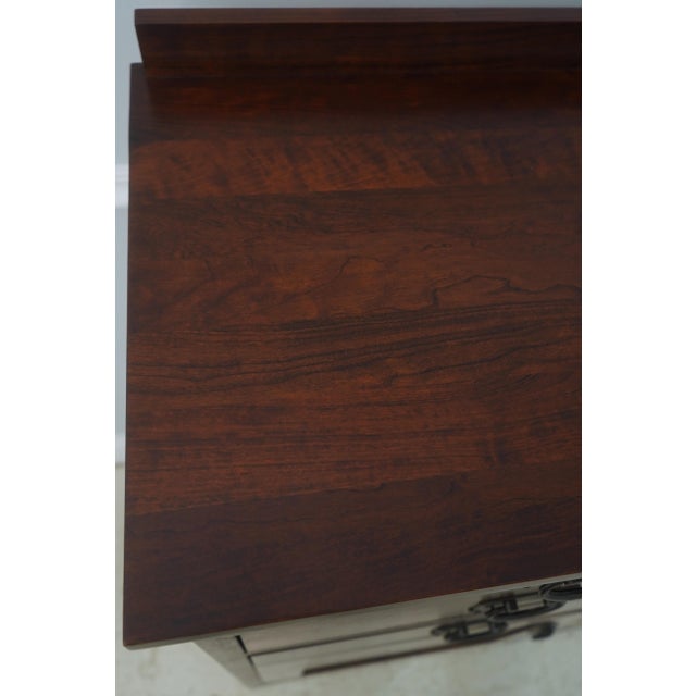 Michaels Mission Style Cherry Mule Dresser For Sale - Image 15 of 18
