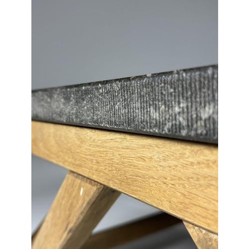 1980s Vintage Bluestone Coffee Table For Sale - Image 5 of 18