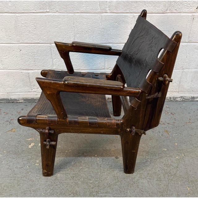 60's Lounge Chair and Ottoman Set by Angel I. Pazmino for Muebles De Estilo For Sale In New York - Image 6 of 15