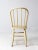 Cream Antique Painted Bow Back Spindle Chair For Sale - Image 8 of 12